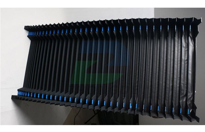 Rectangular Protective Bellows Steel Accordion Protection for Machines
