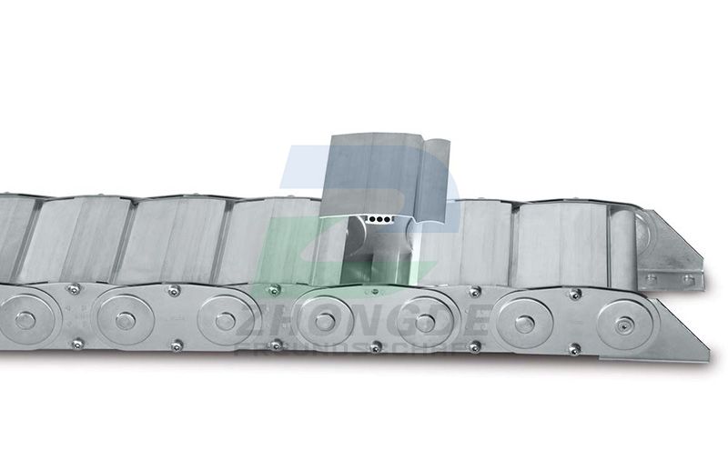 Close steel drag chain