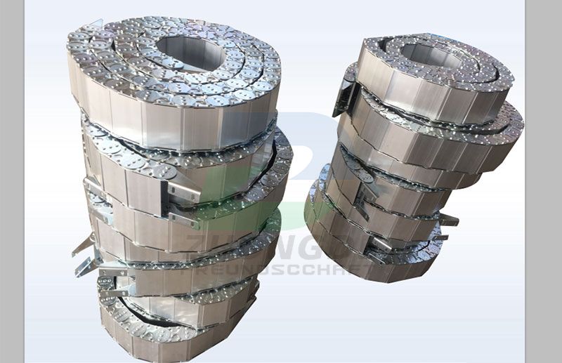 Close steel drag chain