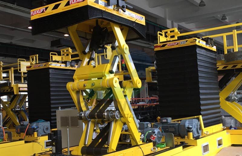 Bellows For Hoisting Platform