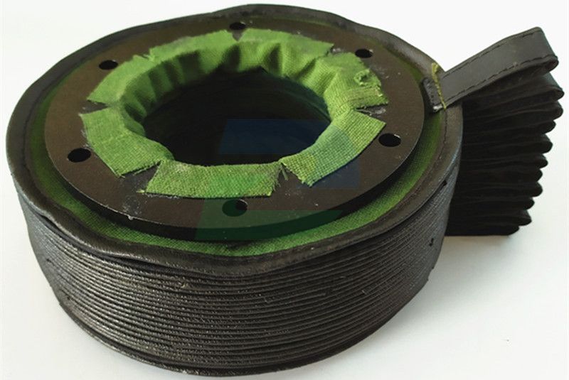 Flexible Round Stitched Bellows For Protect Screw