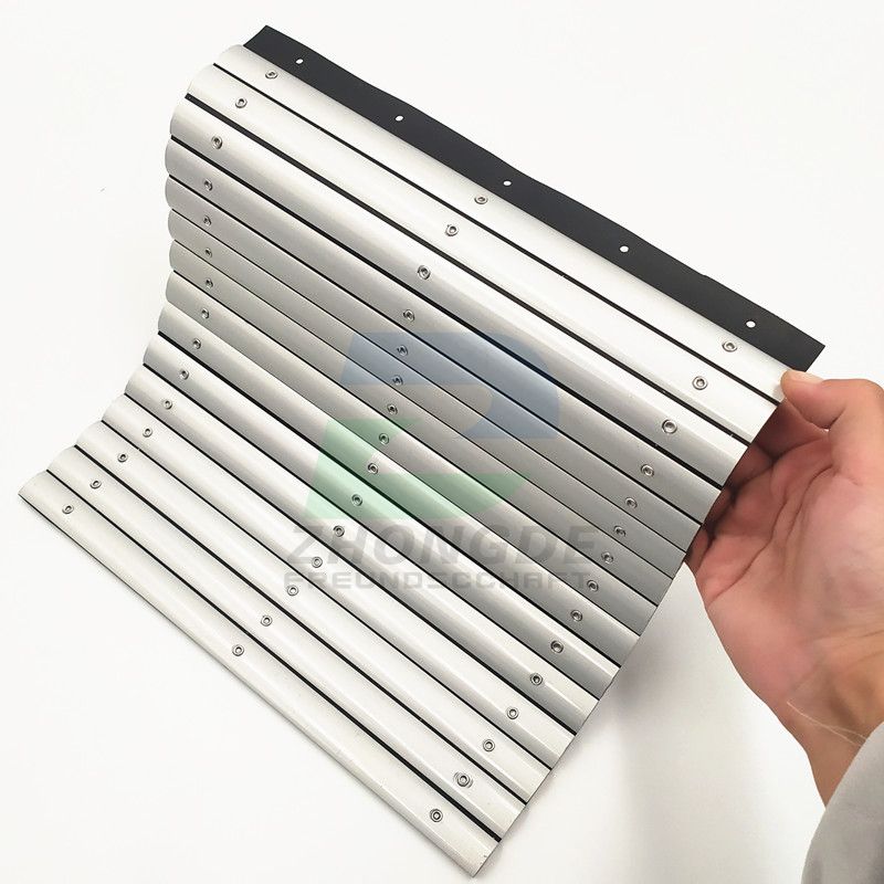 ZHONG DE Flexible Flat Aluminum Apron Cover