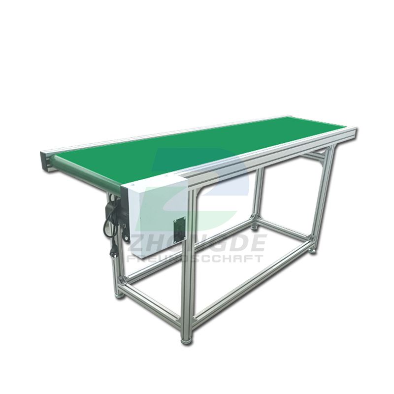 High Efficiency Vertical Loading and Unloading Material Belt Conveyor for Factories