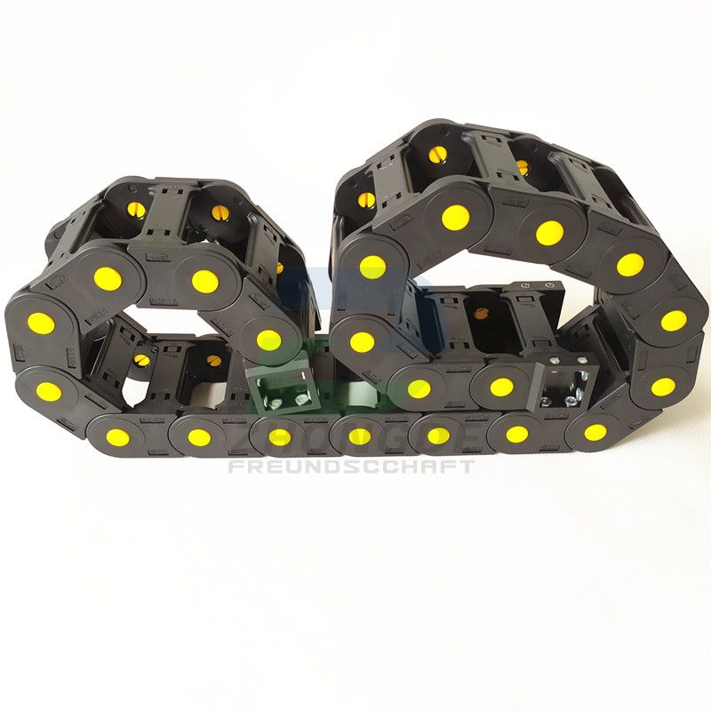 Heavy-Duty Fully Enclosed Cable Drag Chain – Perfect for Machinery Cable Management