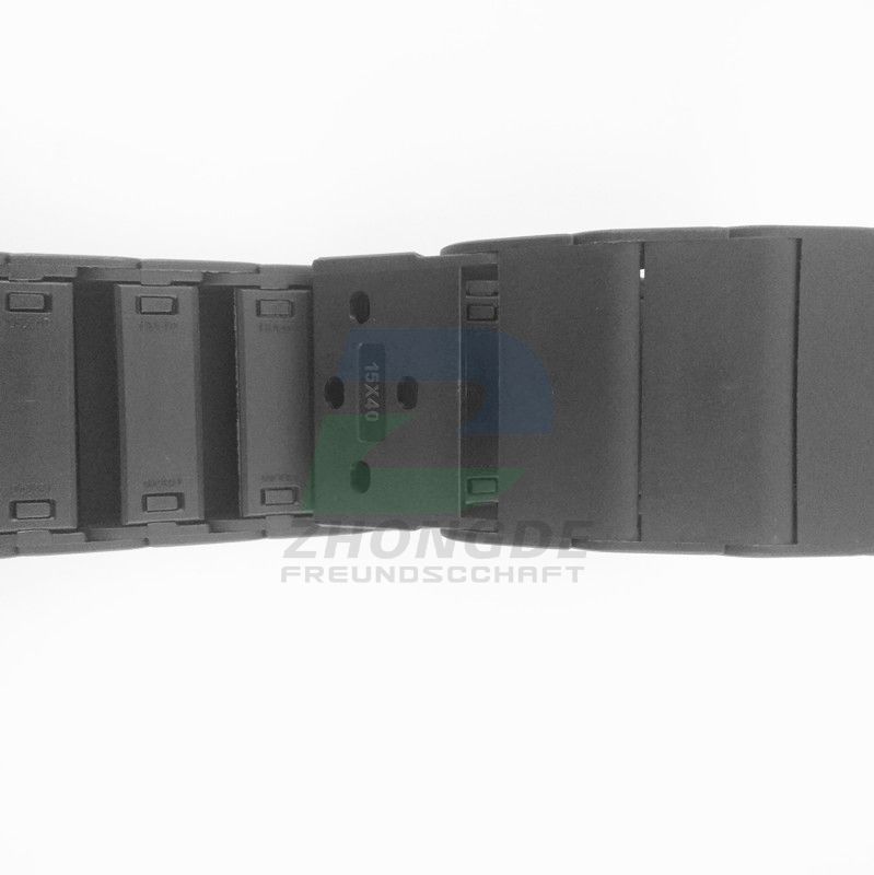 Wear-Resistant Nylon Plastic Cable Carrier, Closed-Type & Open-Type Machine Tool Cable Drag Chain