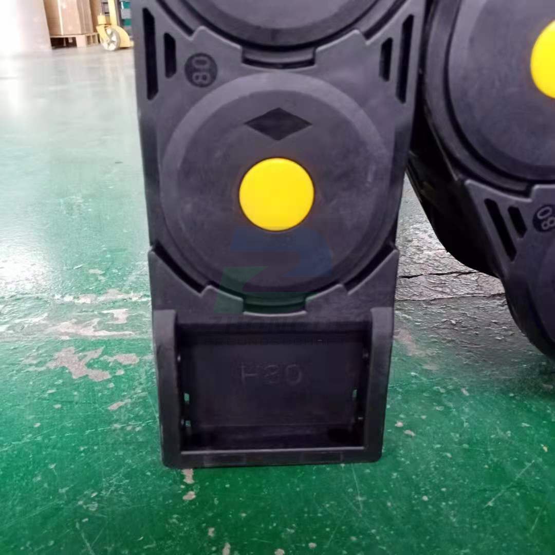 Lightweight Plastic Cable Carrier, Small Equipment Cable Guide Chain, Easy to Install