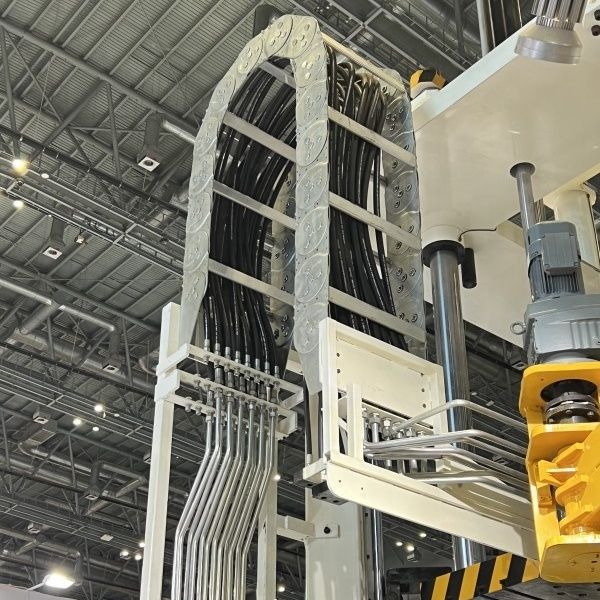 Customizable Steel Cable Carrier, Any Stroke & Aperture, Heavy-Duty Metal Cable Carrier for Machine Tools