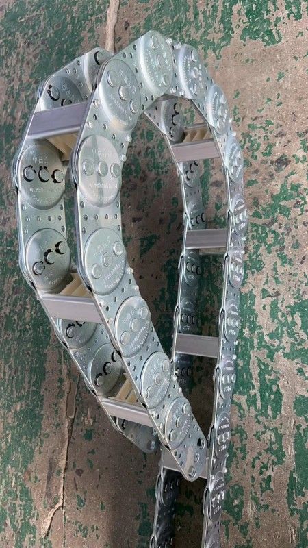 Galvanized Steel Cable Carrier Drag Chain Flexible Industrial Towline