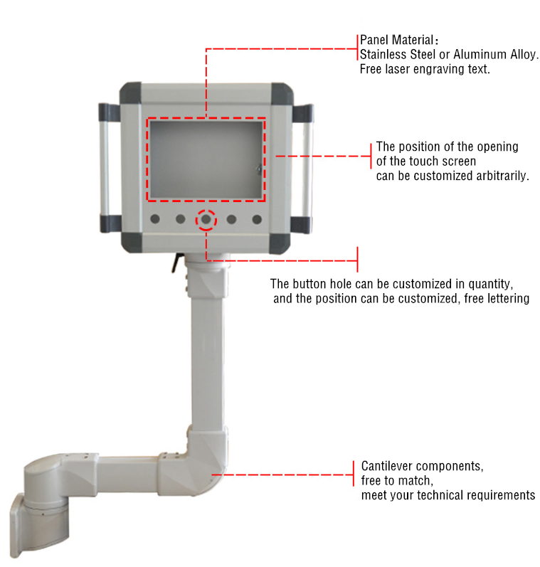 Aluminum Alloy Cantilever Control Arm | Industrial Cantilever System Accessories