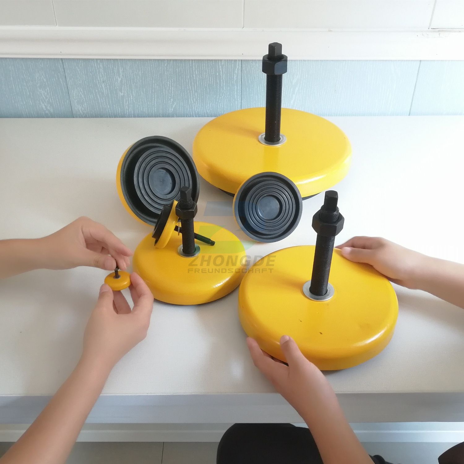 Adjustable Leveling Mounts Machine Pad for CNC Machine Tools
