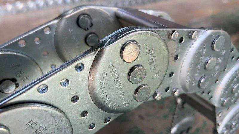 Flexible Steel Cable Drag Chain for CNC & Robot Equipment