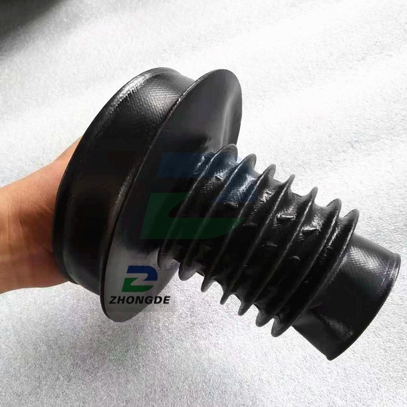 Custom Size Ball Screw Protective Bellows, Flexible Dust Cover for Linear Guides
