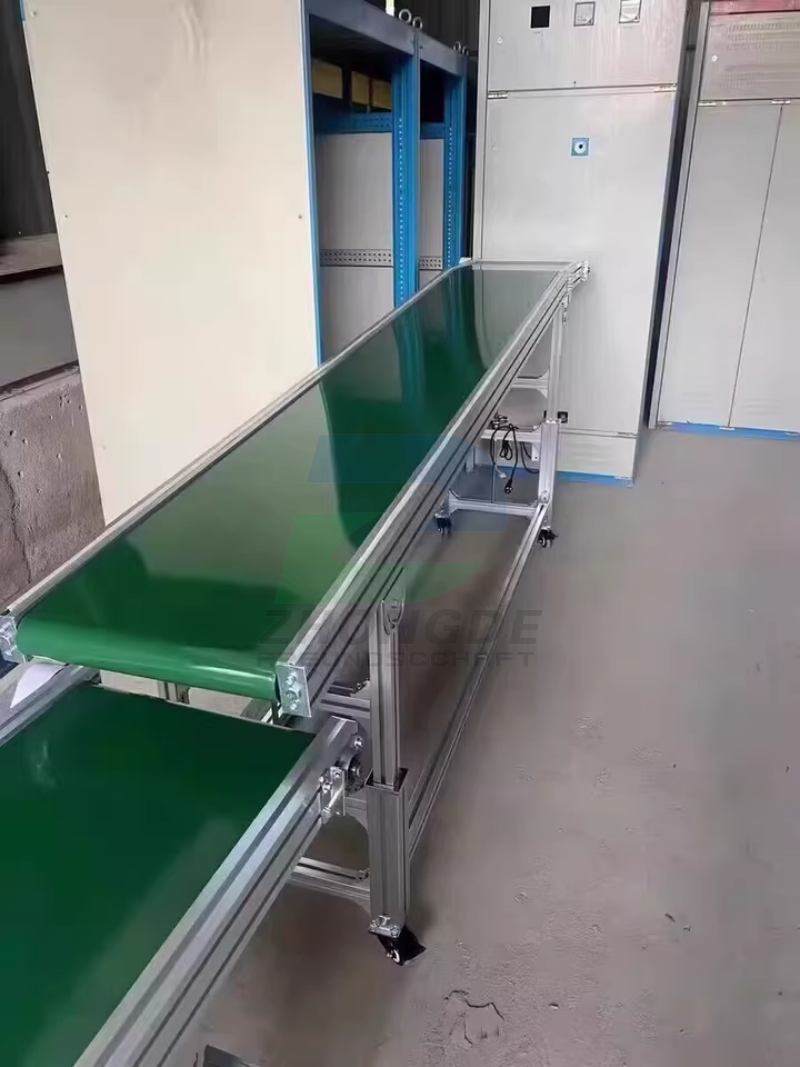 Heat Resistant Flat Belt Conveyor | Mining & Aggregate Conveyor Supplier