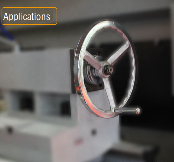 Aluminum Alloy Handwheel with Scale for Precision Machinery Control
