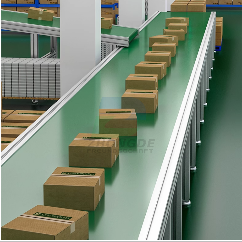 Customized Automated Belt Conveyor System for Production Line