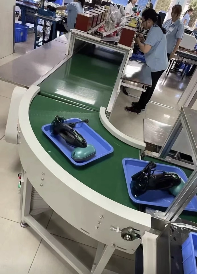 Customized Automated Belt Conveyor System for Production Line