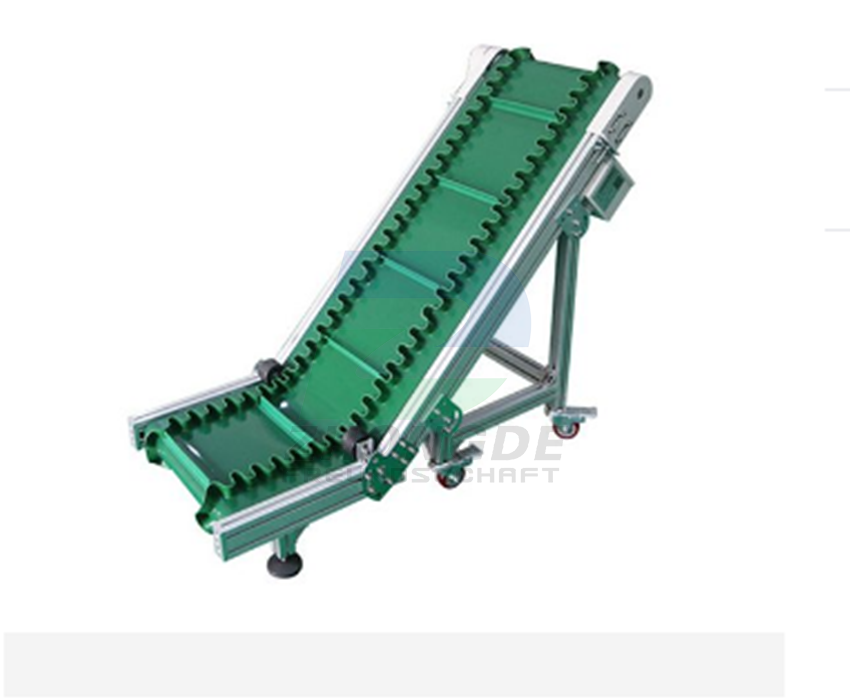 Z Type Inclined Belt Conveyor for Vertical Lifting and Material Transfer