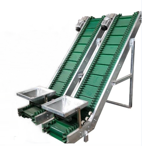 Bucket Elevator Type Stair Belt Conveyor for Bulk Material Lifting
