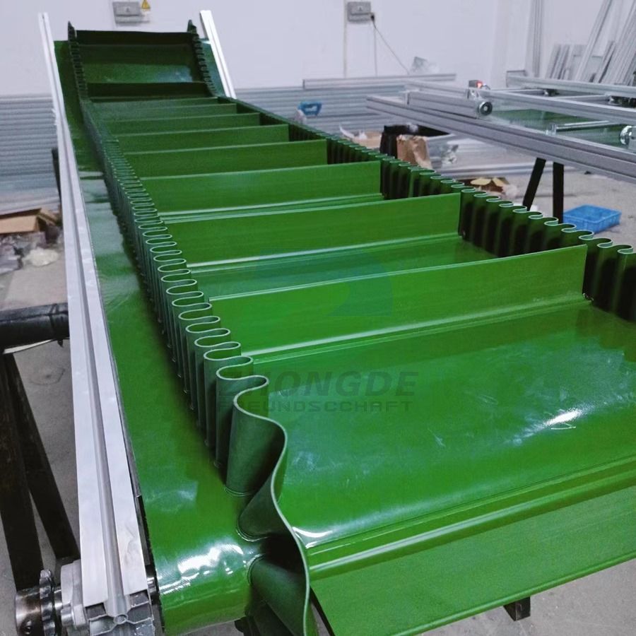 Bucket Elevator Type Stair Belt Conveyor for Bulk Material Lifting