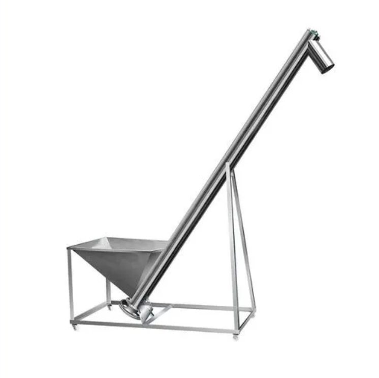 Flexible Shaftless Screw Conveyor for Powder Granule Sludge Transportation