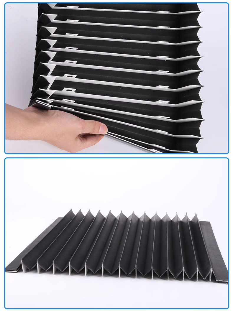 Machine Tool Telescopic Accordion Bellows Cover.