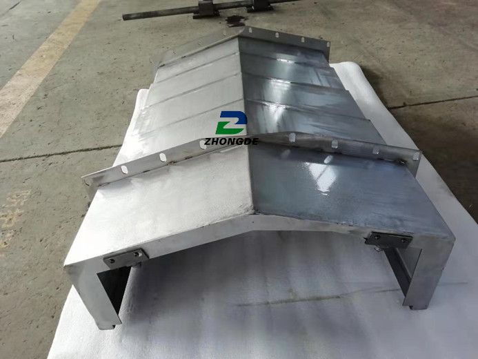 Flexible Steel Plate Shield for CNC Engraving Machine