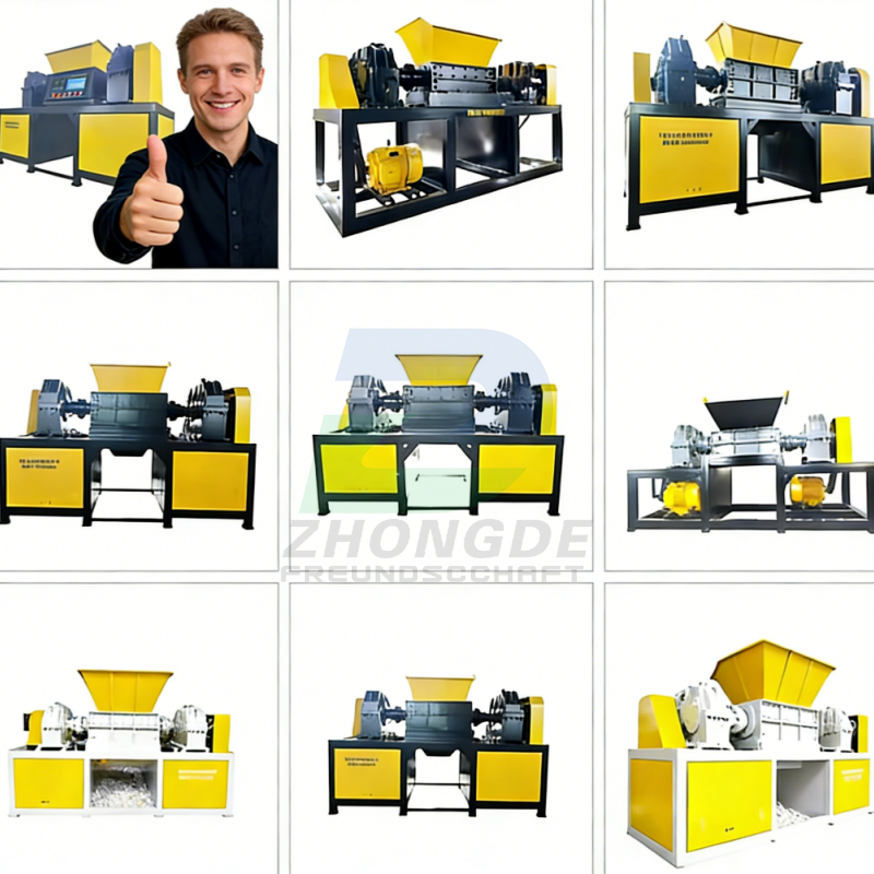Large Capacity Wood Shredder Chipper for Pallets Logs Branches