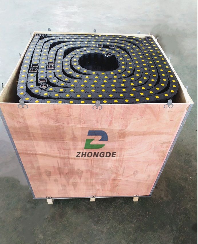 High-speed bridge plastic drag chain, engineering nylon