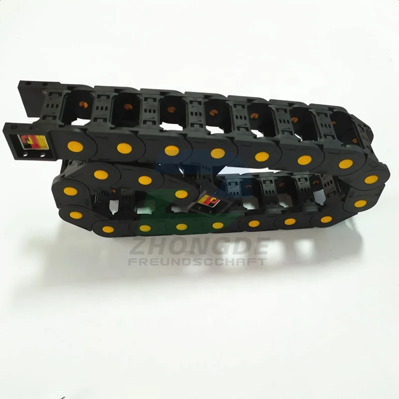 High-speed bridge plastic drag chain, engineering nylon
