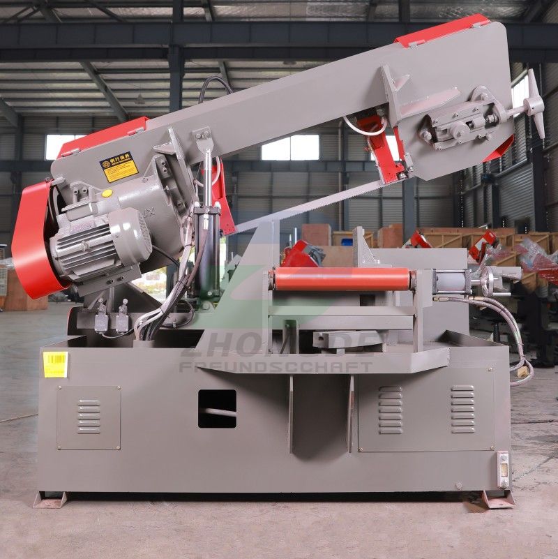  Semi Automatic Metal Band Saw Machine for Steel Bar Cutting