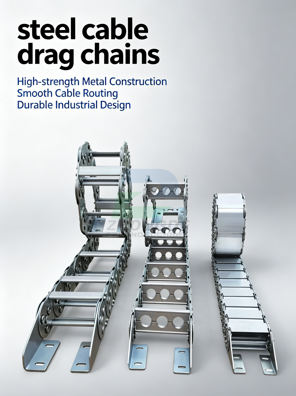 Heavy Duty Steel Drag Chain CNC Cable Carrier for Machine Tool