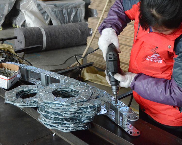 Stainless Steel Drag Chain Flexible Cable Carrier for Automation