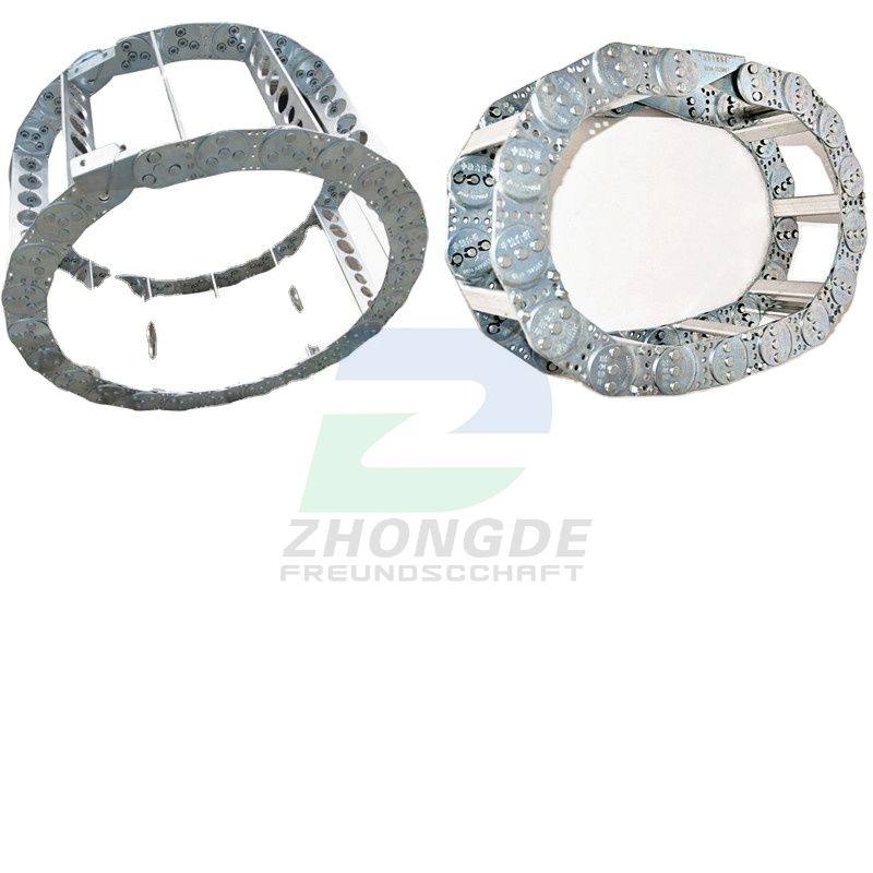 Industrial Steel Drag Chain Full Closed Bridge Type for CNC Router