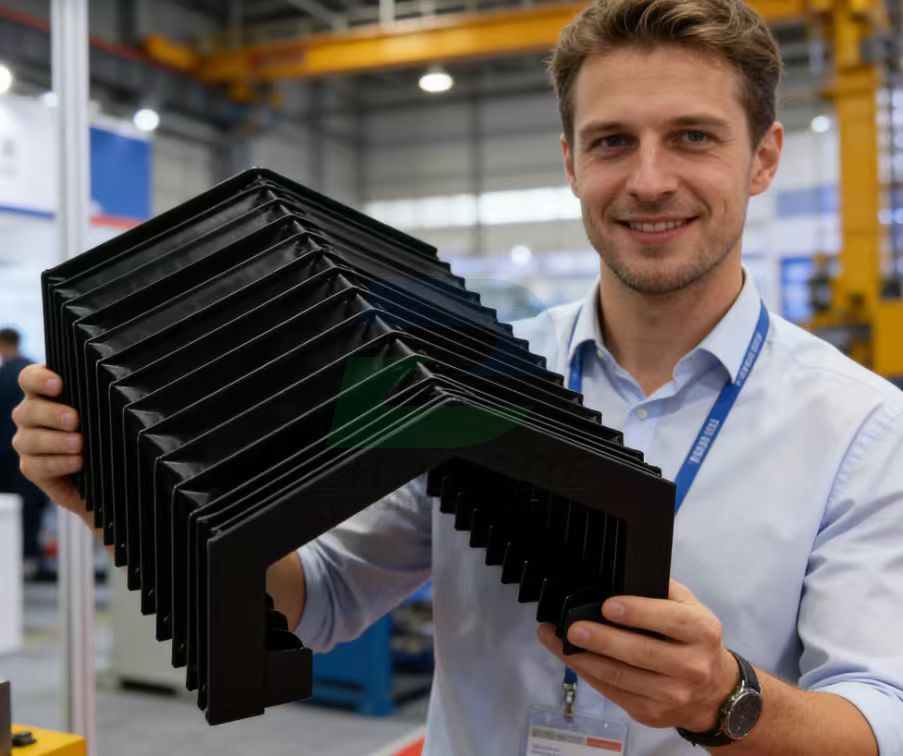 Waterproof Oilproof Accordion Bellows Cover for Lathe Machine