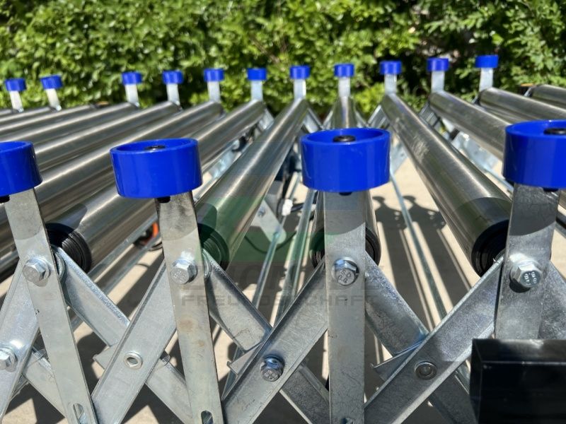 Flexible Powered Roller Conveyor Stainless Steel Roller Conveyor