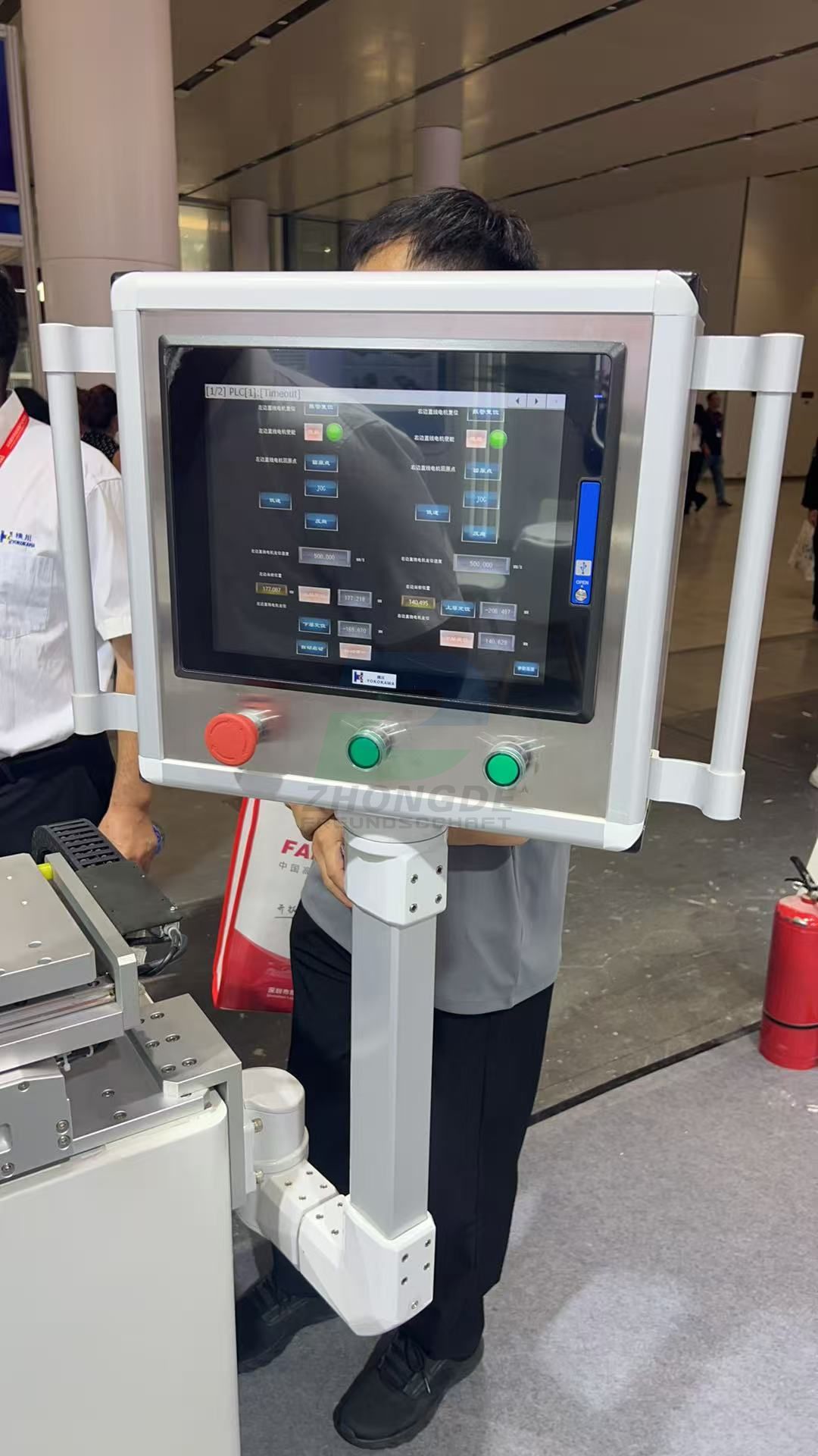 Aluminum Cantilever Control Box for CNC & Conveyor