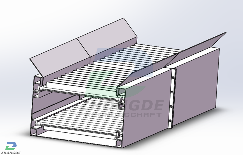 Heavy-Duty Scraper Chip Conveyor