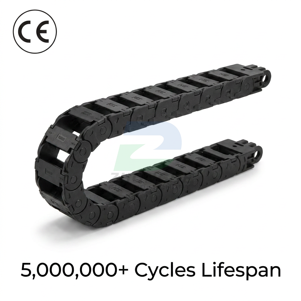 Plastic Cable Drag Chain for CNC Automation Machine