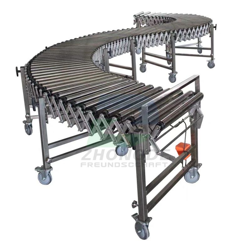 Heavy Duty Industrial Gravity Roller Conveyor