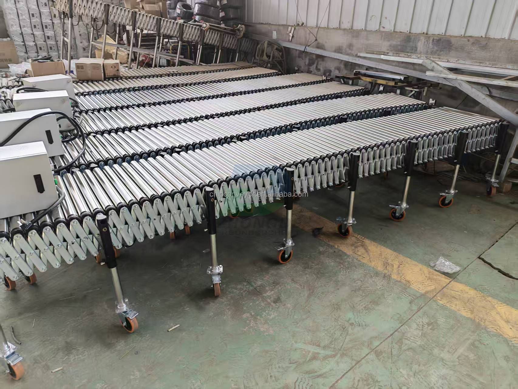 Heavy Duty Industrial Gravity Roller Conveyor