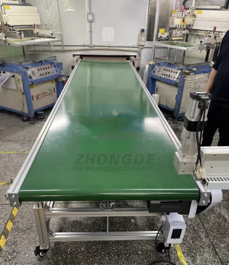 Industrial Belt Conveyor System for Bulk Material Handling