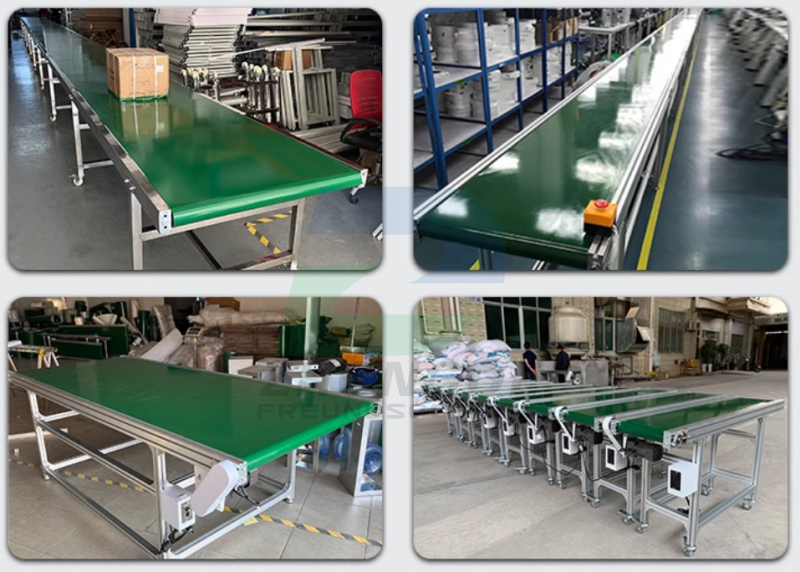 Industrial Belt Conveyor System for Bulk Material Handling