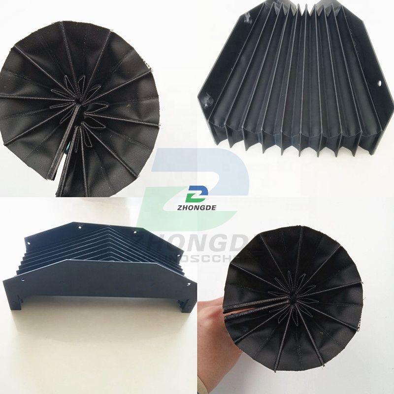 Flexible CNC Bellows Protective Cover
