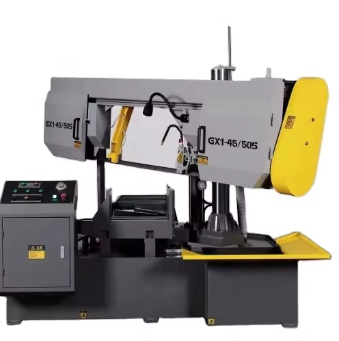 GX1 4550S Rotatable Horizontal Metal Band Saw Machine