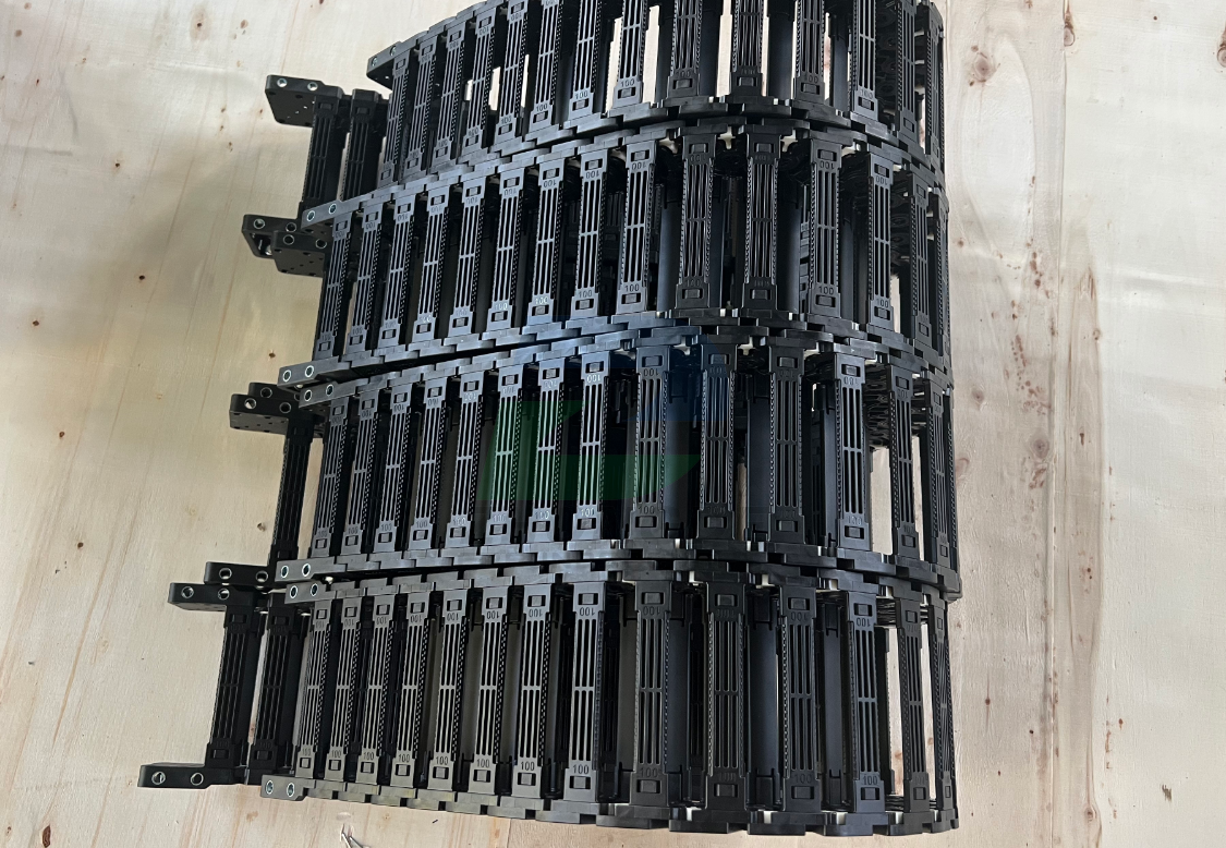 Silent Plastic Cable Drag Chain For Machine Tool
