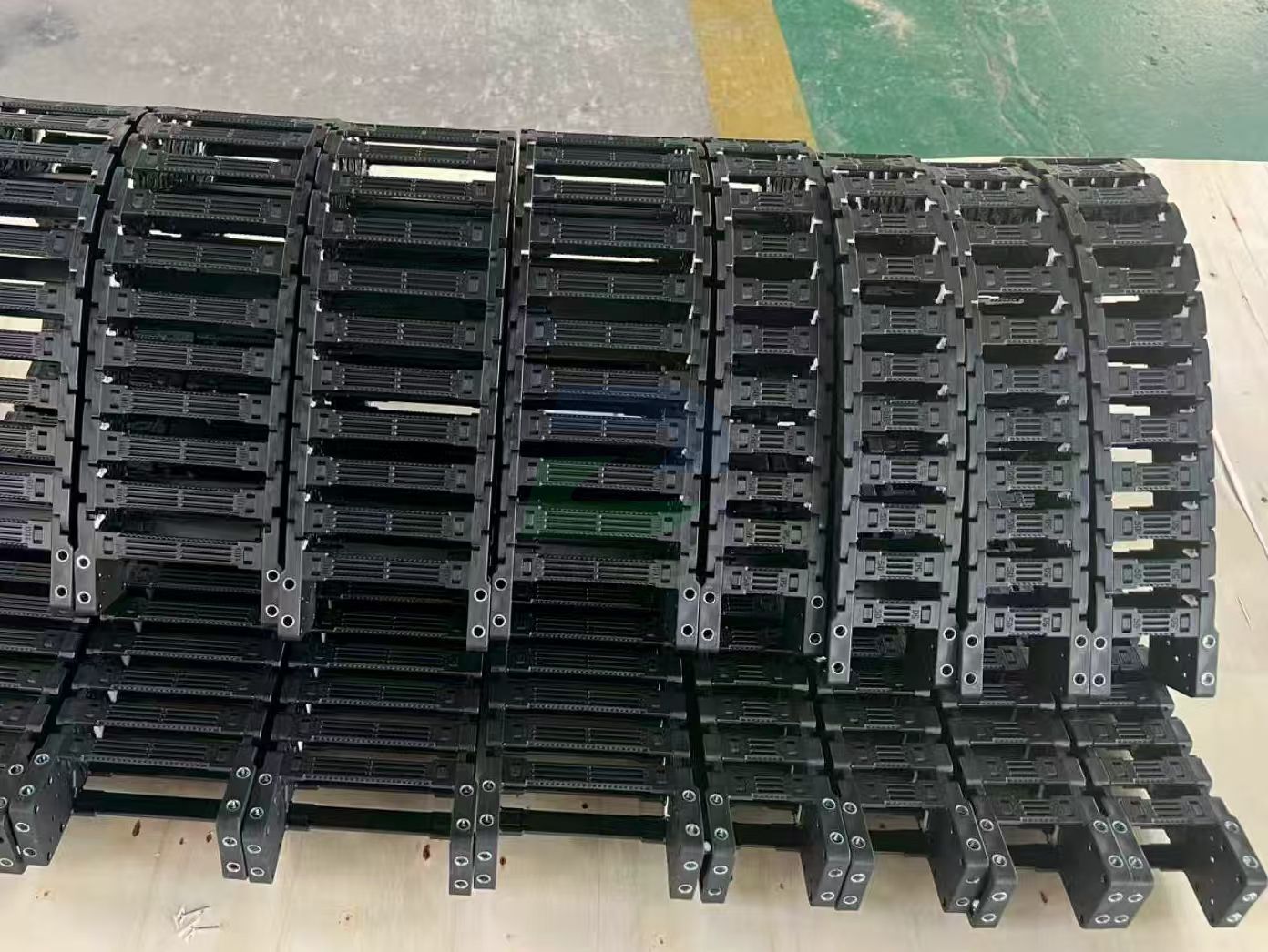 Silent Plastic Cable Drag Chain For Machine Tool