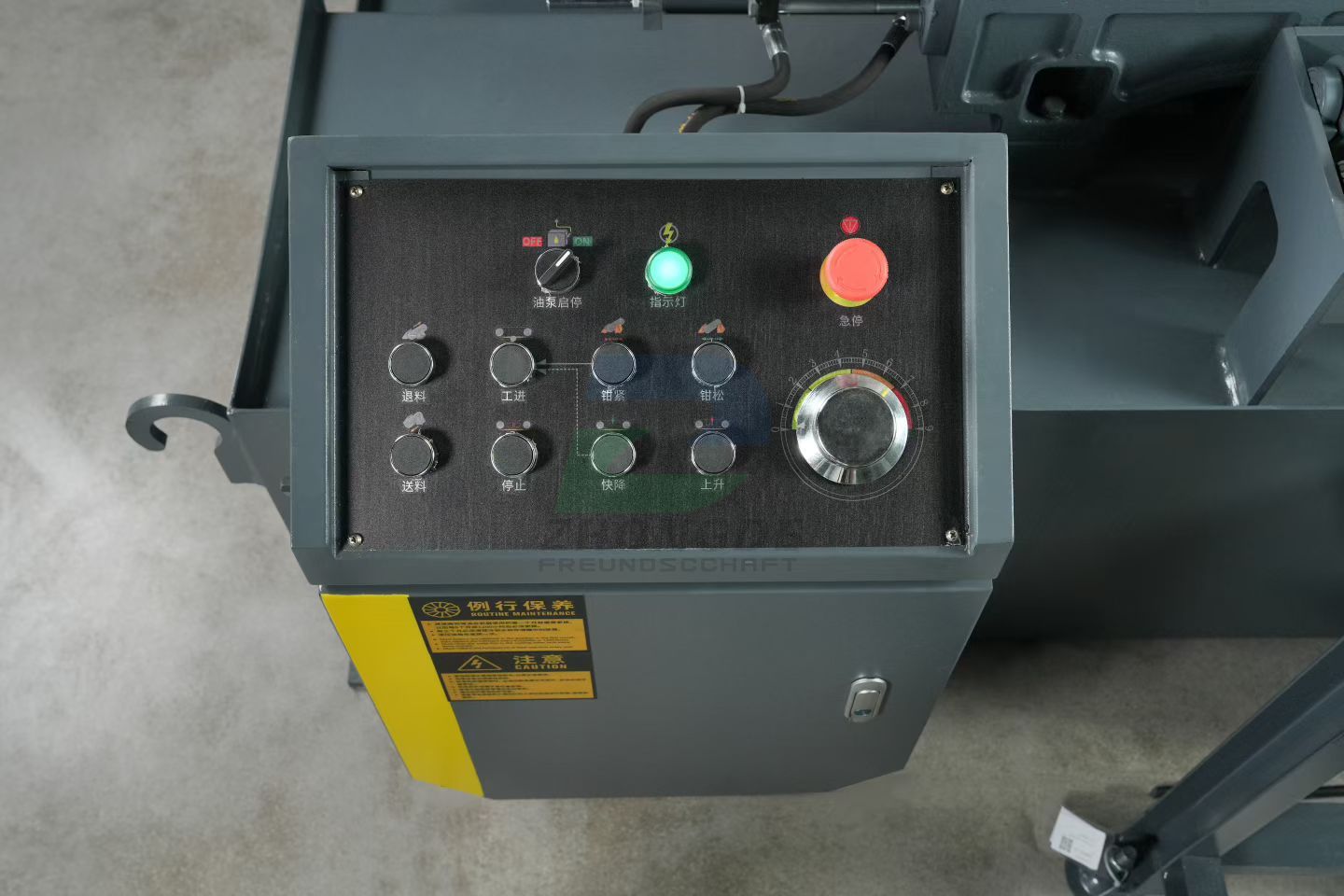 HX‑33/50S Semi‑Automatic Rotary Band Saw