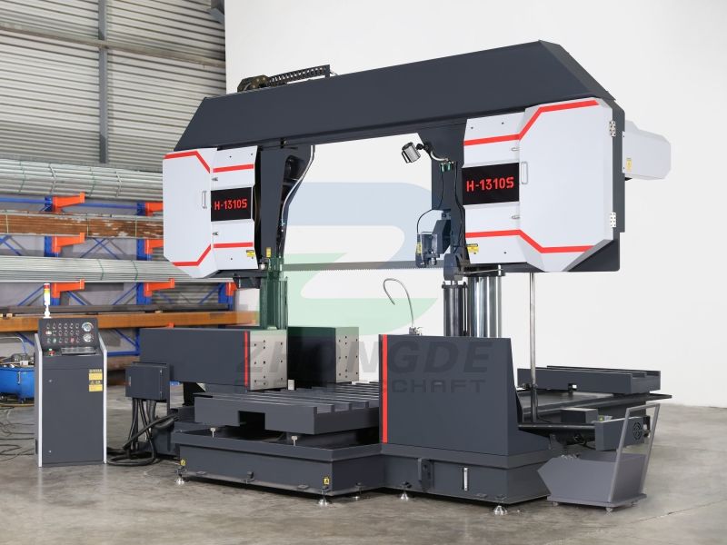 Automatic CNC Band Saw Machine for Metal Cutting