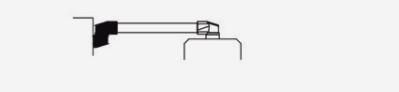 Horizontal wall seat
