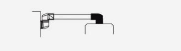 Right angle 10° Box seat